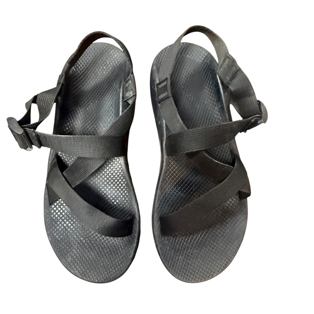 Chaco Z1 Classic Women Black Strappy Athletic Shorts Size Hiking Sandals J105414
